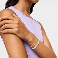 Браслет Sweet Dolls из желтого золота  и культивированного жемчуга.