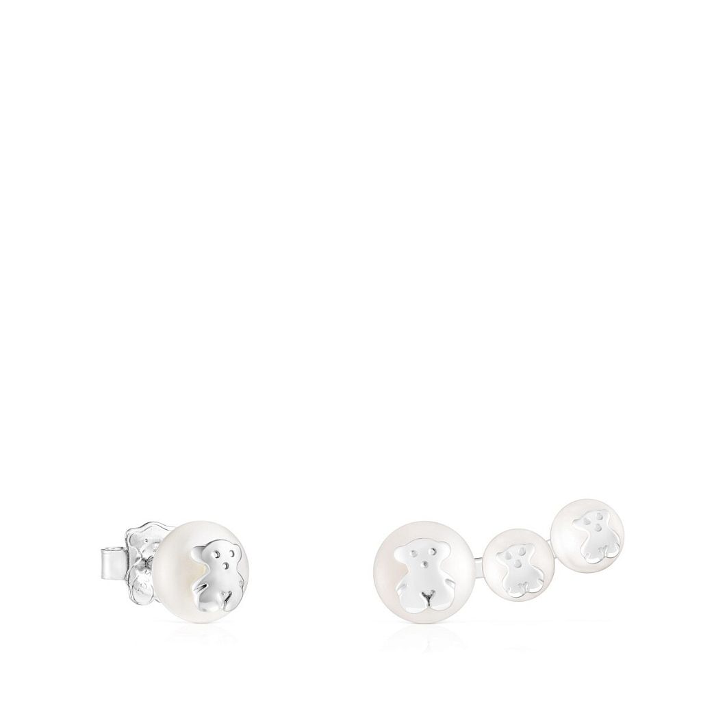 Серьги Icon Pearl из серебра с жемчугом