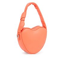 Оранжевая сумка на плечо в форме сердца TOUS Carol